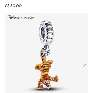 Disney x Pandora Tigger Charm